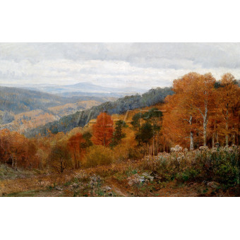 РЕПРОДУКЦИИ НА КАРТИНИ Есенен пейзаж (1900)